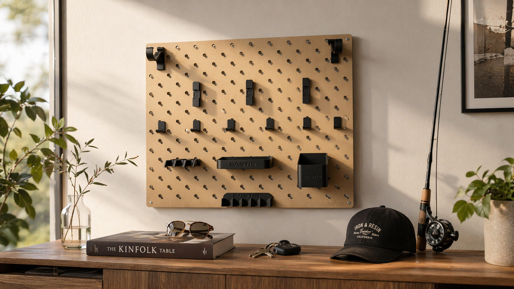 BOARD – Modulare Angelwand für Angelzubehör