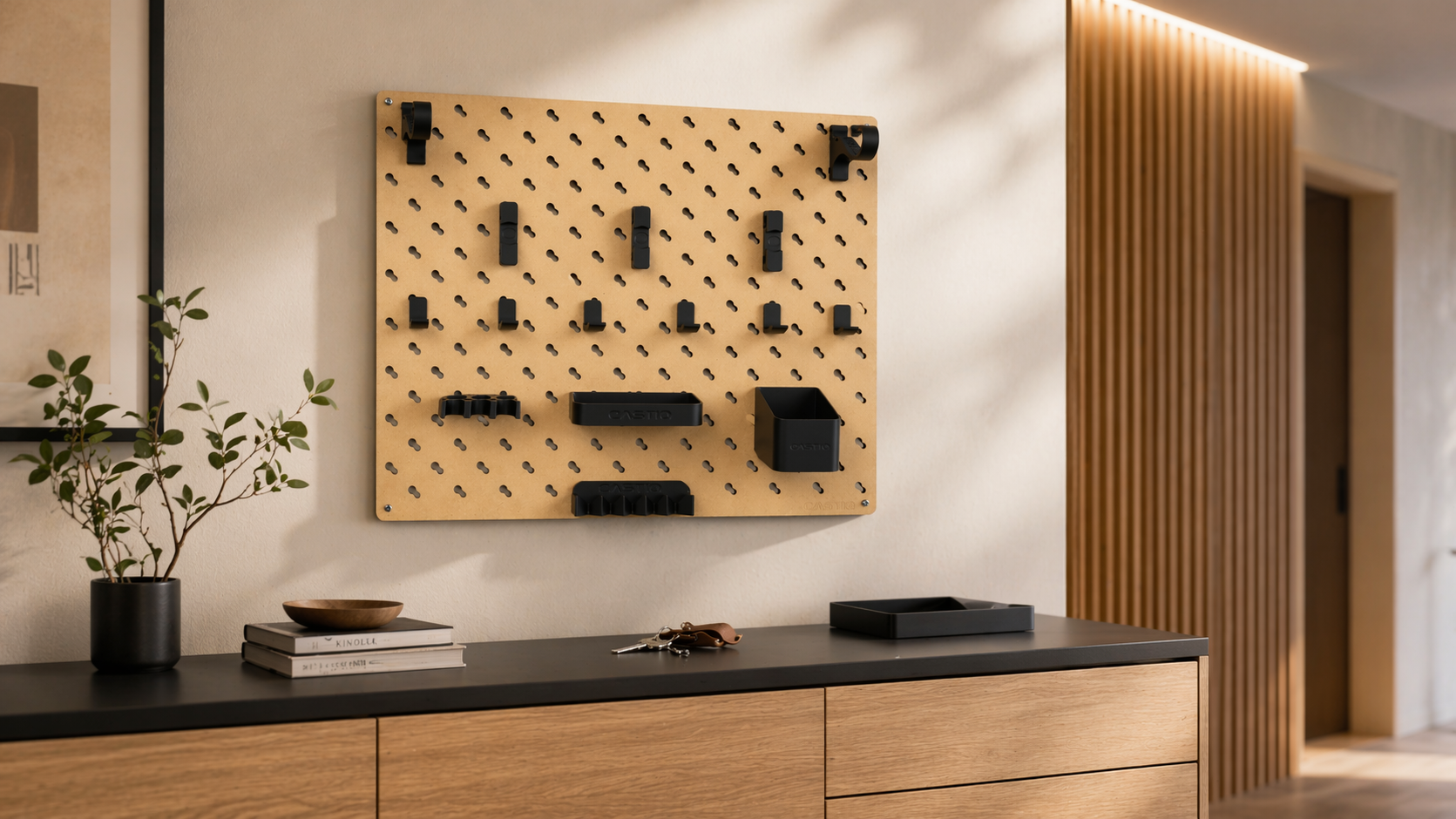 BOARD – Modulare Angelwand für Angelzubehör